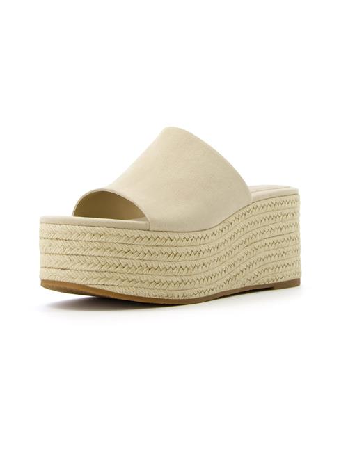 Bershka Pantoletter  beige