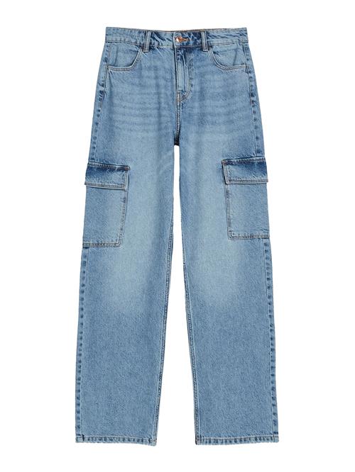 Bershka Cargojeans  blue denim