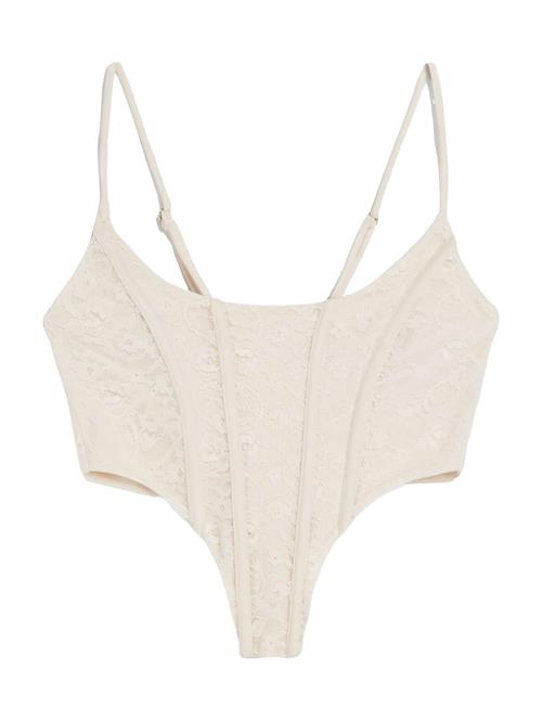 Bershka Overdel  lysebeige