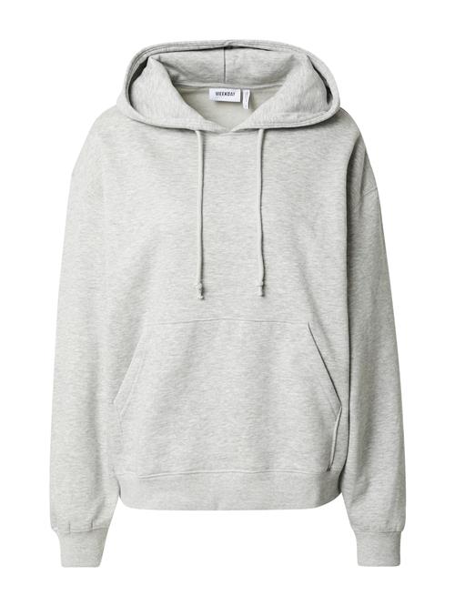 WEEKDAY Sweatshirt  grå-meleret