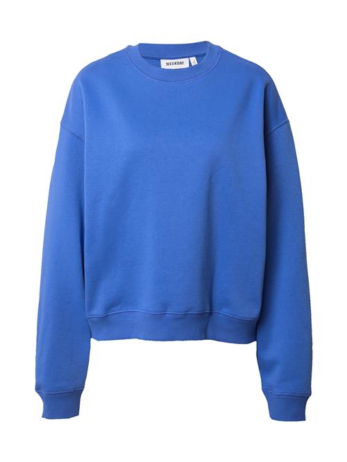 Se WEEKDAY Sweatshirt 'Essence Standard'  blå ved About You