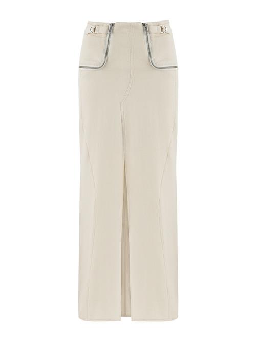 NOCTURNE Nederdel  offwhite / white denim