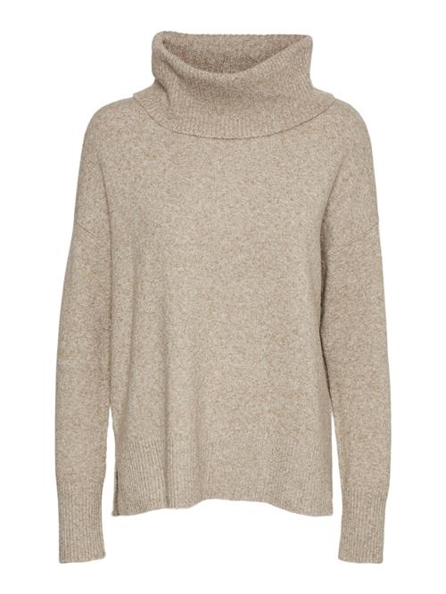 VERO MODA Pullover 'Doffy'  brun-meleret