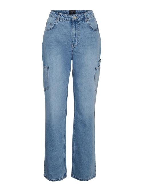 VERO MODA Cargojeans 'Kithy'  blue denim