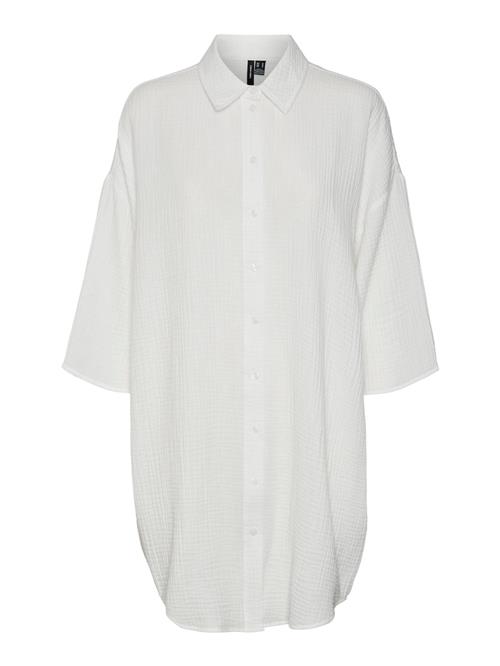 Se VERO MODA Bluse 'Natali'  hvid ved About You