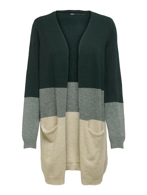 ONLY Cardigan 'Queen'  beige / gran / pastelgrøn