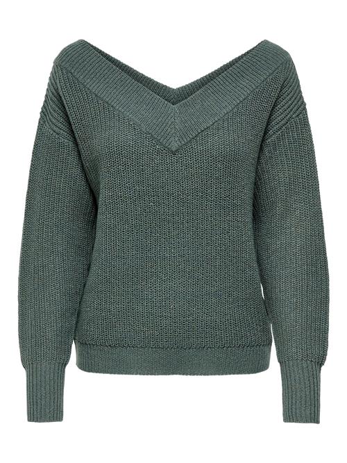 ONLY Pullover 'ONLMelton'  mørkegrøn