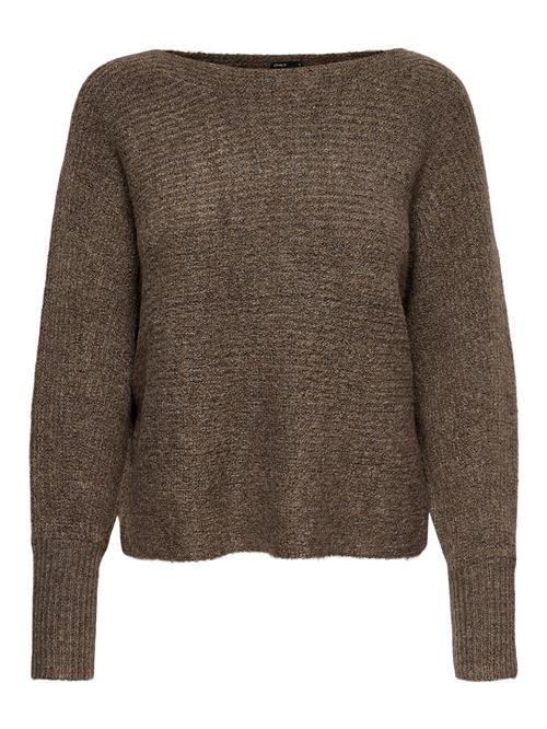 ONLY Pullover 'ONLDaniella'  brun-meleret