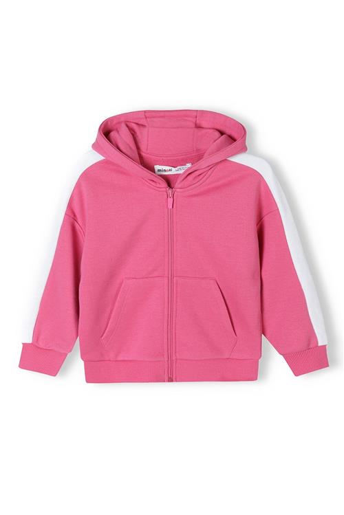 Se MINOTI Sweatshirt  pink / hvid ved About You