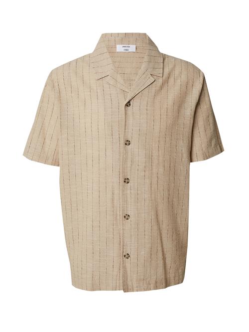 DAN FOX APPAREL Skjorte 'Patrick'  beige