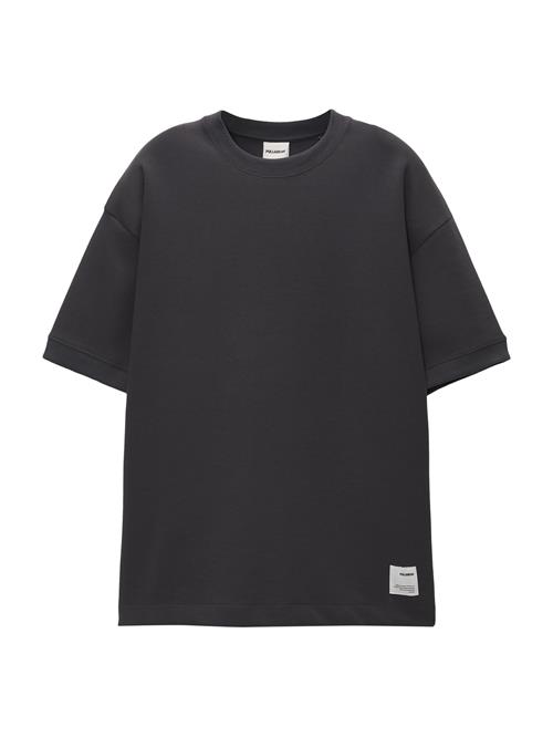 Pull&Bear Bluser & t-shirts  antracit / hvid