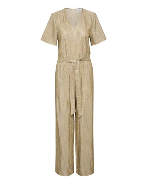 Se SAINT TROPEZ Jumpsuit 'Evy'  guld ved About You