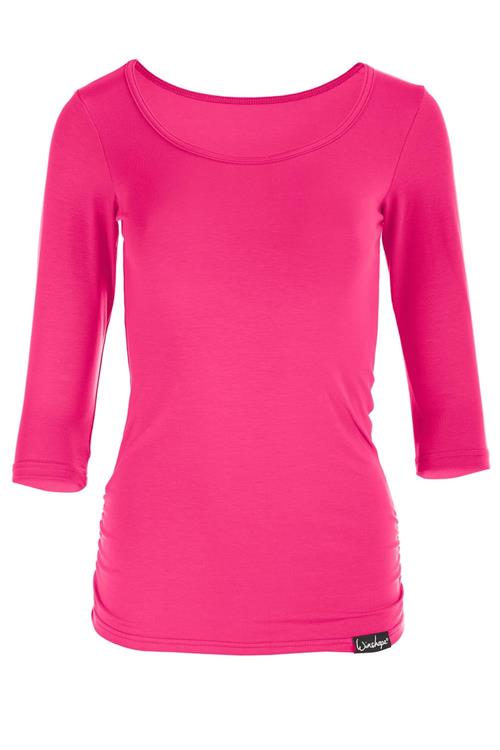 Winshape Funktionsbluse 'WS4'  fuchsia / sort