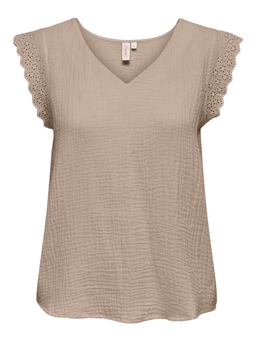 ONLY Bluse 'ONLThyra'  taupe