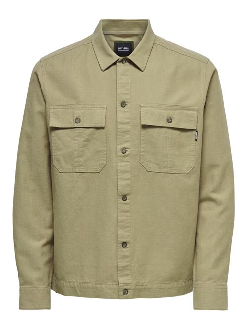 Only & Sons Skjorte 'Kennet'  beige