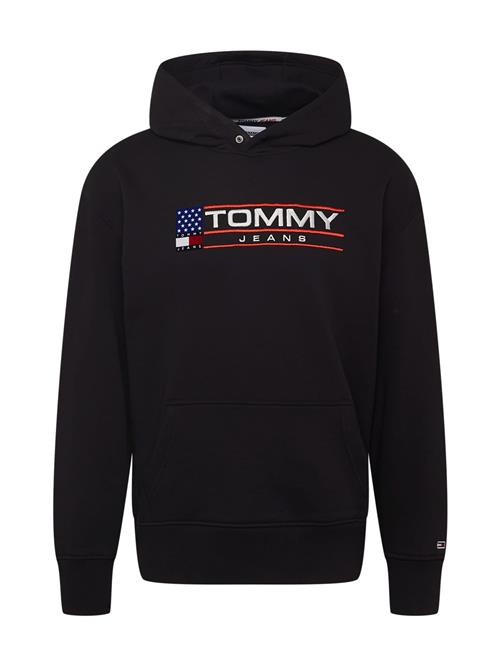 Tommy Jeans Sweatshirt 'Modern Sport'  blå / rød / sort / hvid