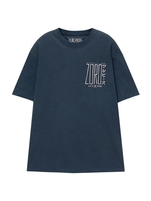 Pull&Bear Bluser & t-shirts  navy / grå / mørkegrå / hvid