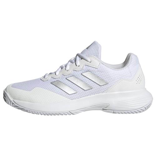 ADIDAS PERFORMANCE Sportssko 'Gamecourt 2.0 '  lyselilla / sølv / hvid