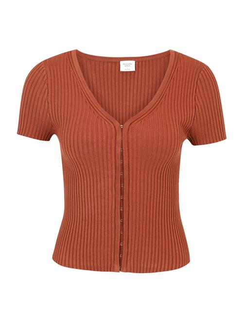 Se Abercrombie & Fitch Cardigan 'HOOKEYE'  rustbrun ved About You