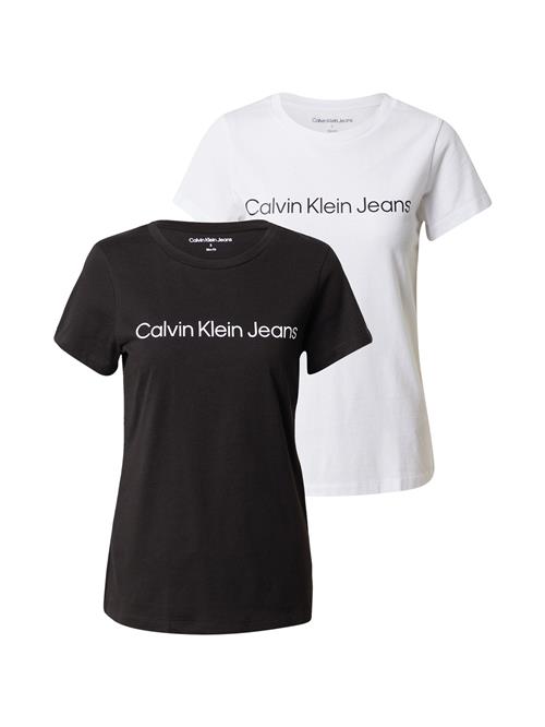 Se Calvin Klein Jeans Shirts  sort / hvid ved About You