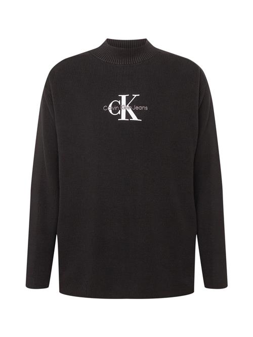 Calvin Klein Jeans Pullover  sort / hvid