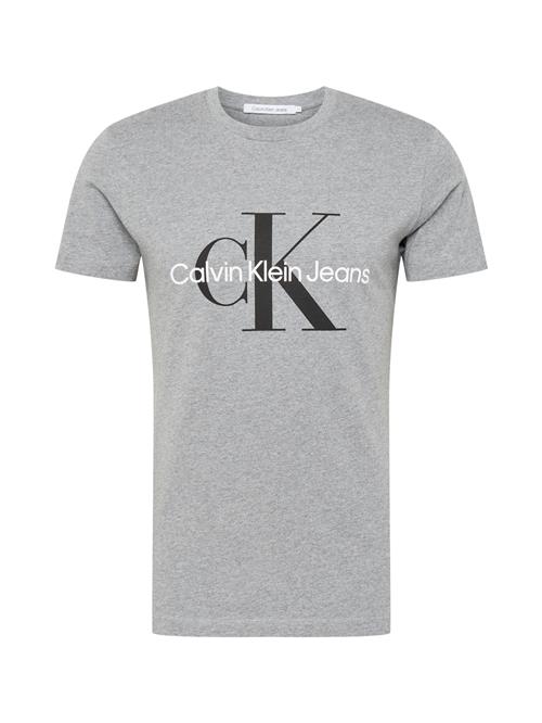 Calvin Klein Jeans Bluser & t-shirts  grå-meleret / sort / hvid