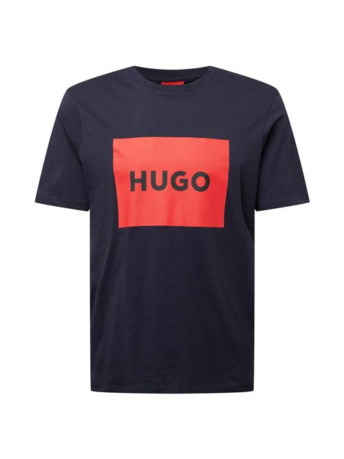 HUGO Bluser & t-shirts 'Dulive222'  navy / rød / sort