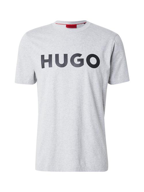 Se HUGO Bluser & t-shirts 'Dulivio'  grå-meleret / sort ved About You