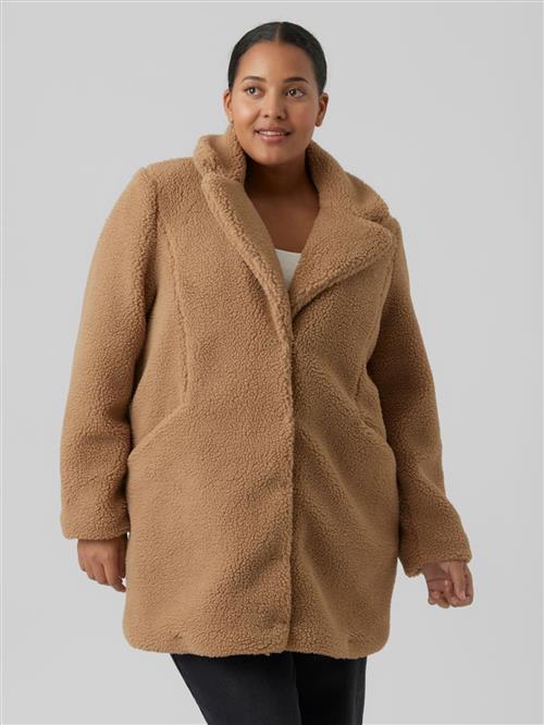 Vero Moda Curve Vinterfrakke  brun