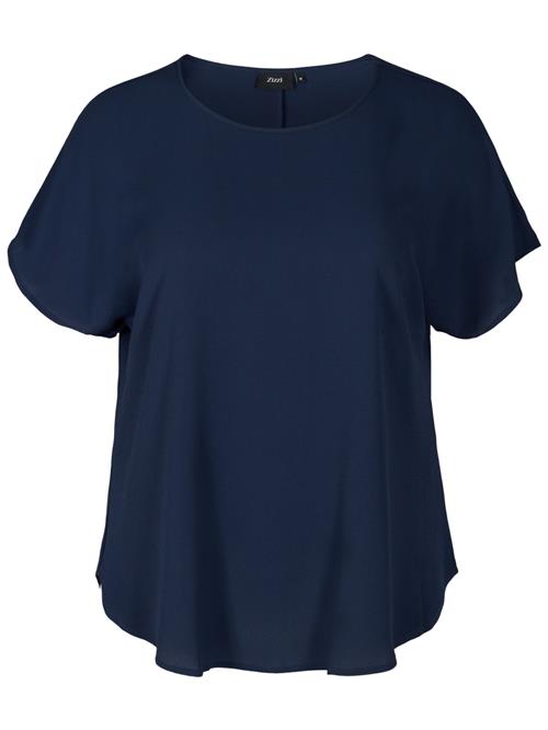 Se Zizzi Bluse 'Vanni'  navy ved About You