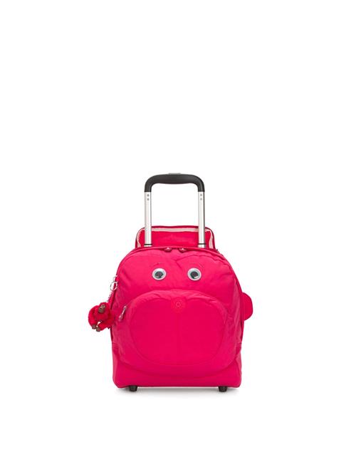 KIPLING Rygsæk 'Nusi'  pink / sort / hvid