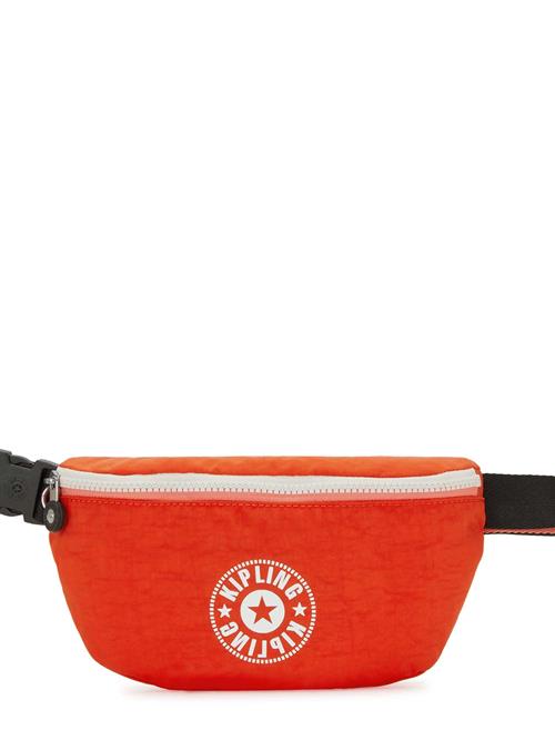 KIPLING Bæltetaske 'Fresh Lite'  orange / hvid