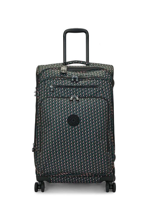 KIPLING Trolley 'New Youri'  petroleum / lyserød / sort