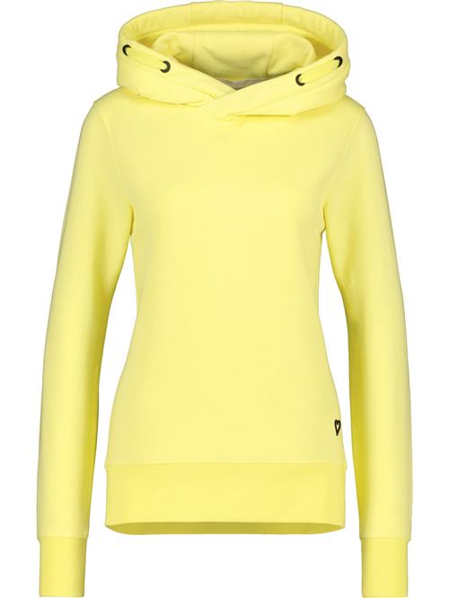 Alife and Kickin Sweatshirt 'Brie'  lemon / sort