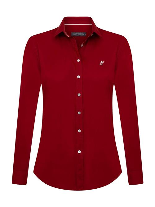 Se Jacey Quinn Bluse  bordeaux / hvid ved About You