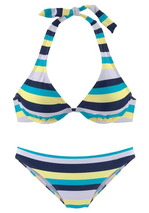 VENICE BEACH Bikini  navy / lyseblå / gul / hvid