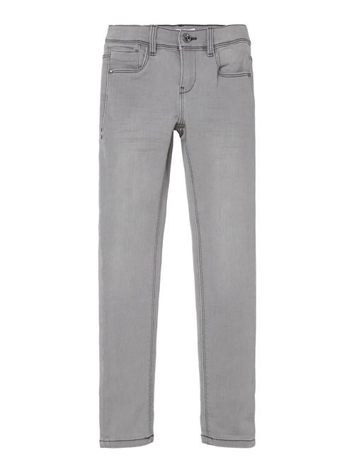 Se NAME IT Jeans 'Polly'  grey denim ved About You