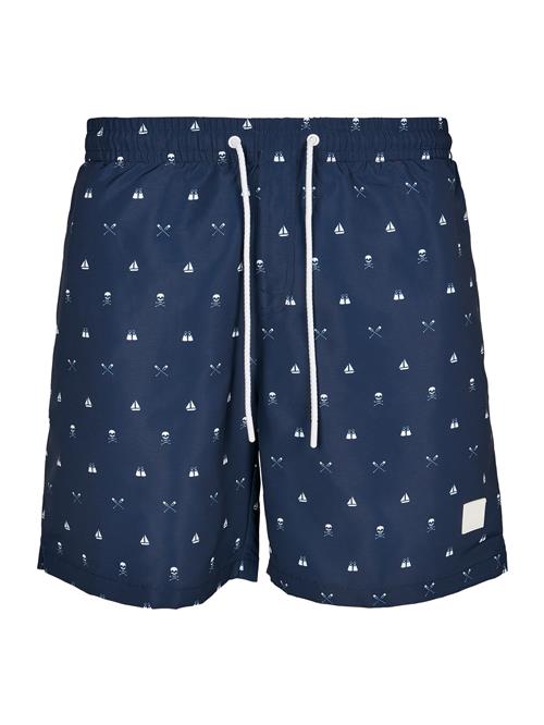 Urban Classics Badeshorts  marin / hvid