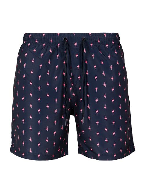 Urban Classics Badeshorts  natblå / lys pink