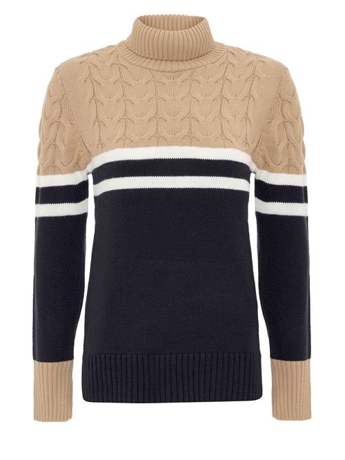 Jacey Quinn Pullover  brun / sort / hvid