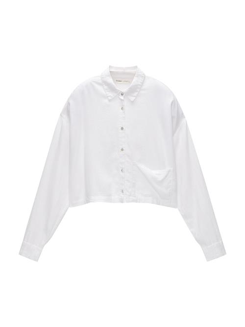 Pull&Bear Bluse  hvid