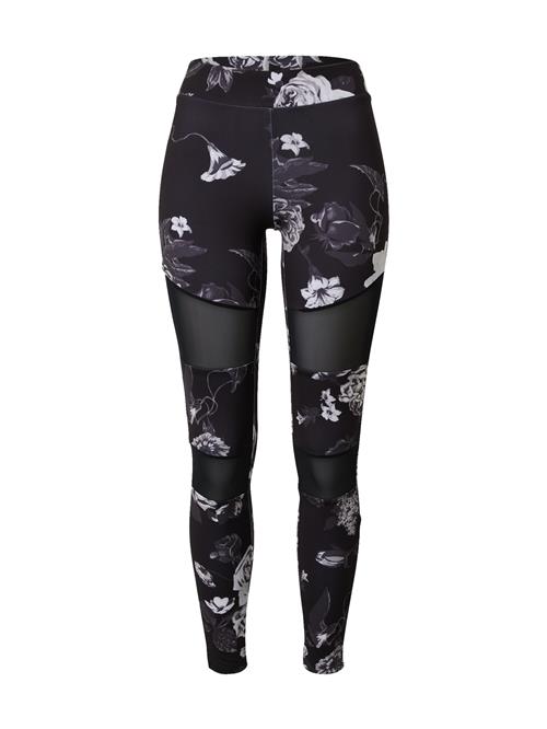 Se Urban Classics Leggings  antracit / sort / hvid ved About You