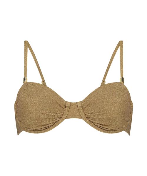 Hunkemöller Bikinioverdel 'Goldie'  guld