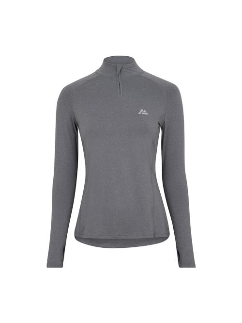 DANISH ENDURANCE Funktionsbluse 'Half Zip'  grå