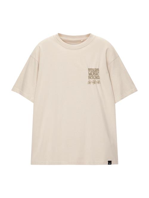 Pull&Bear Bluser & t-shirts  sand / grå