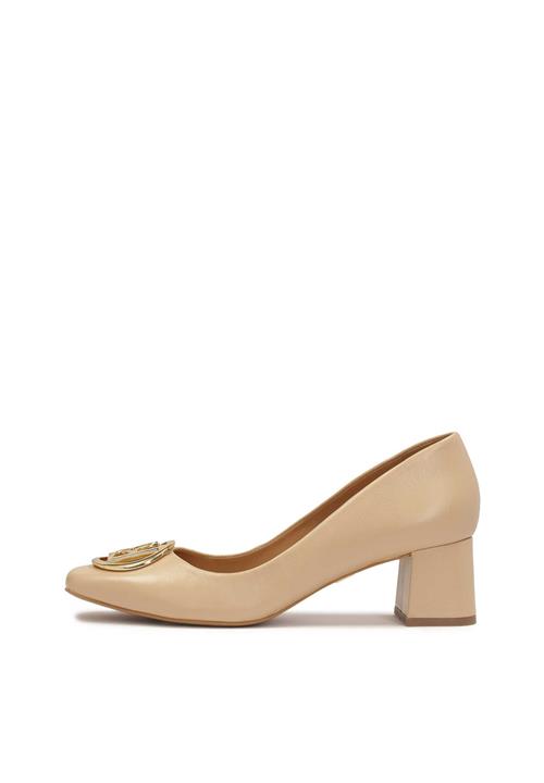 Kazar Pumps  beige / guld