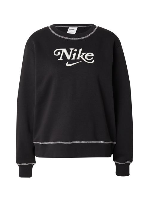 Nike Sportswear Sweatshirt  sort / hvid