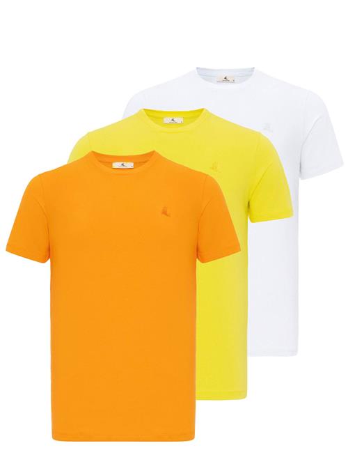 Se Daniel Hills Bluser & t-shirts  lemon / mandarin / hvid ved About You