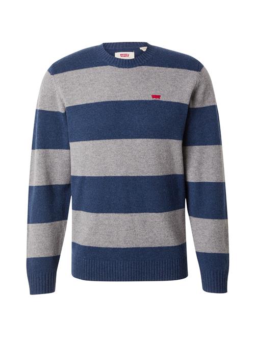 Se LEVI'S ® Pullover  marin / grå-meleret / rød ved About You