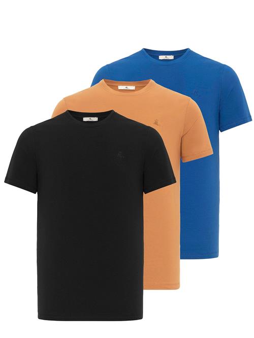 Daniel Hills Bluser & t-shirts  blå / brun / sort